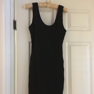 Black Body Con Dress